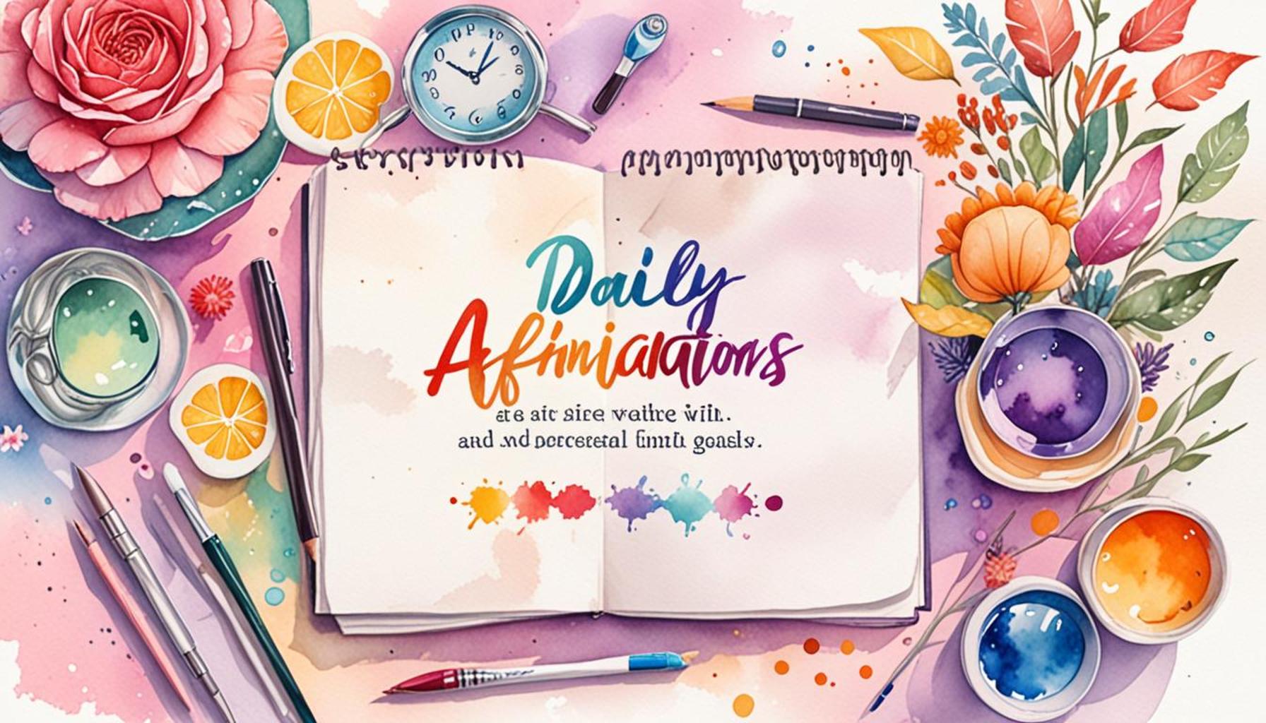 Daily Affirmations as a Tool for Achieving Personal and Professional Goals